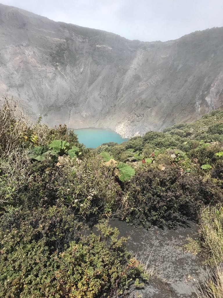 Irazu Volcanic Crater