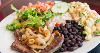 Costa Rica pork casado