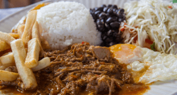 Costa Rican food ' Casado'