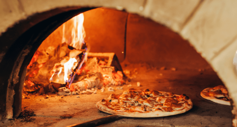 wood-fired pizzas