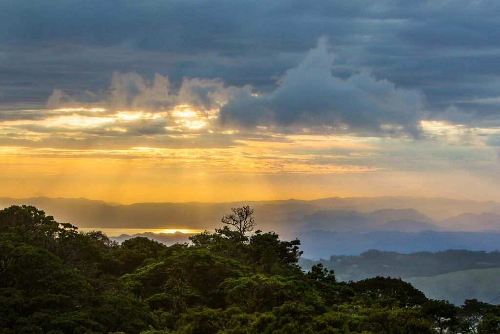 highland sunset costa rica cloud forest los quetzales scaled Los Quetzales
